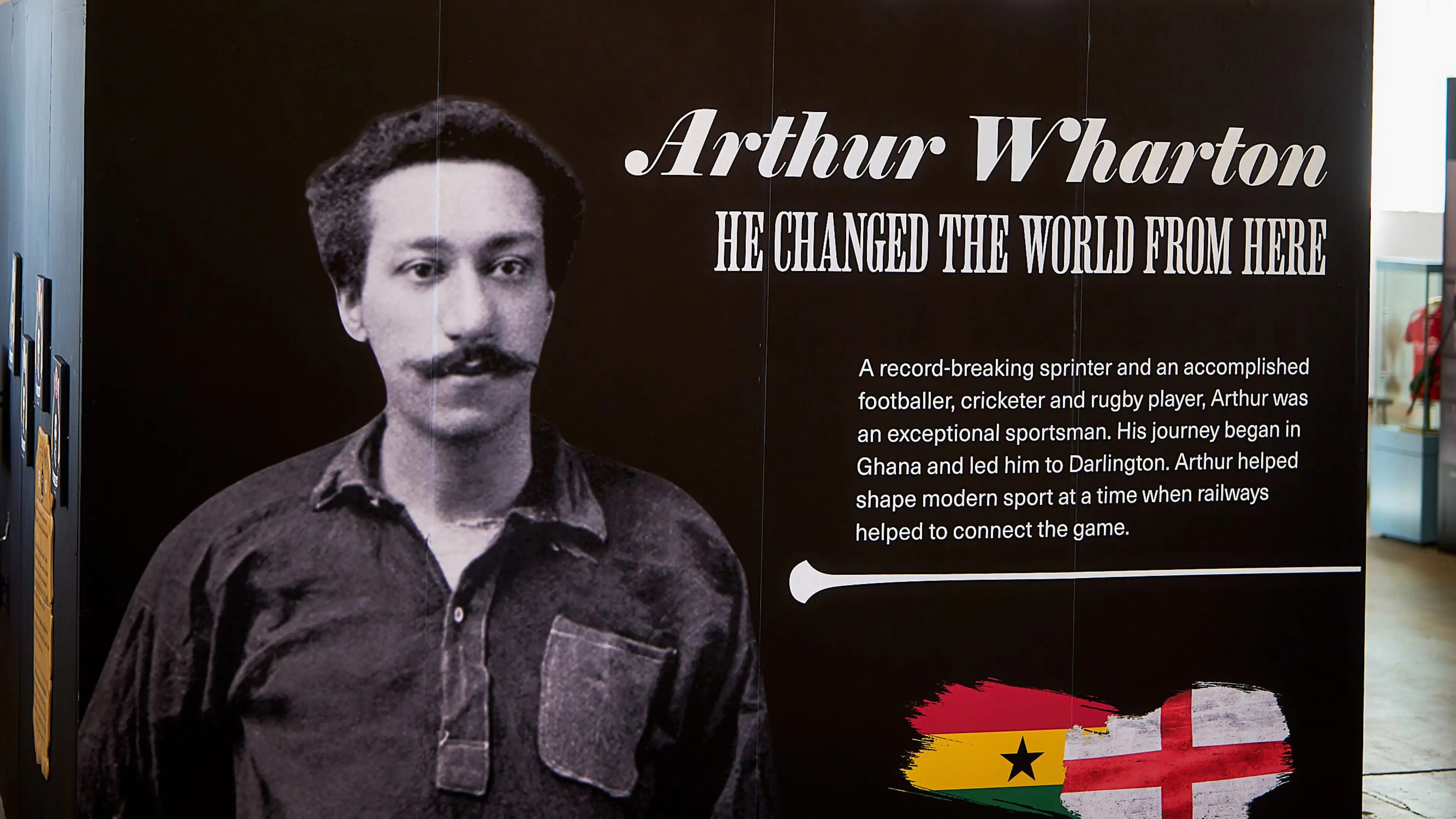 Promotional image for Arthur Wharton: He Changed The World From Here